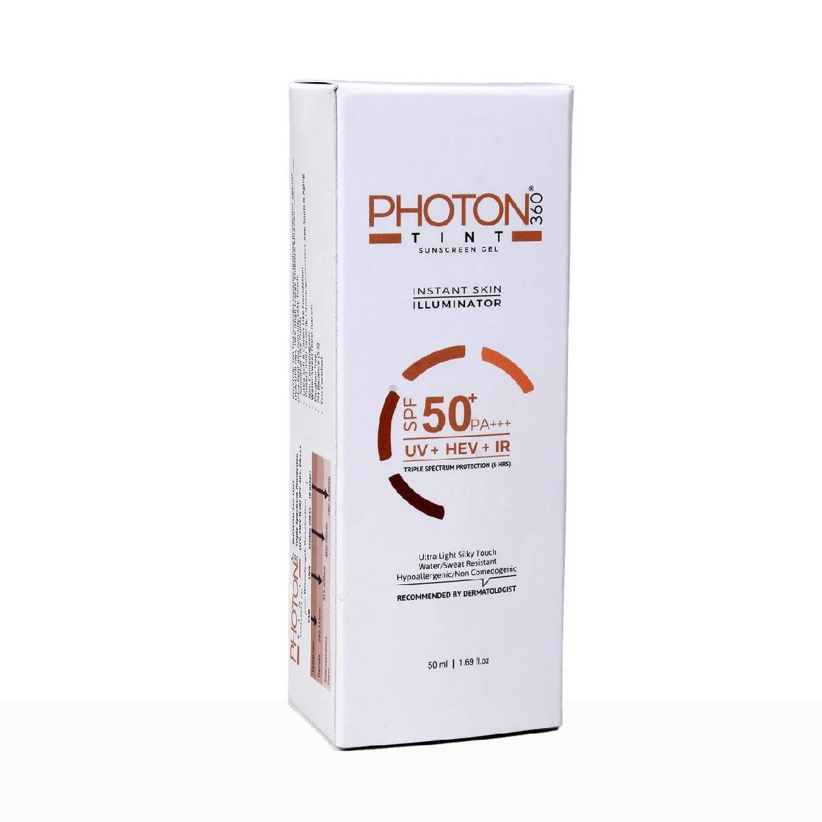 Aclaris Photon Tint 360 Sunscreen Gel SPF 50+ PA+++