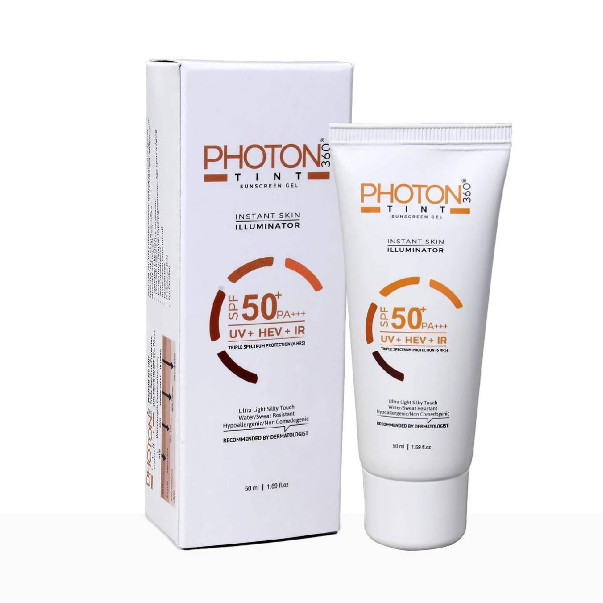 Aclaris Photon Tint 360 Sunscreen Gel SPF 50+ PA+++